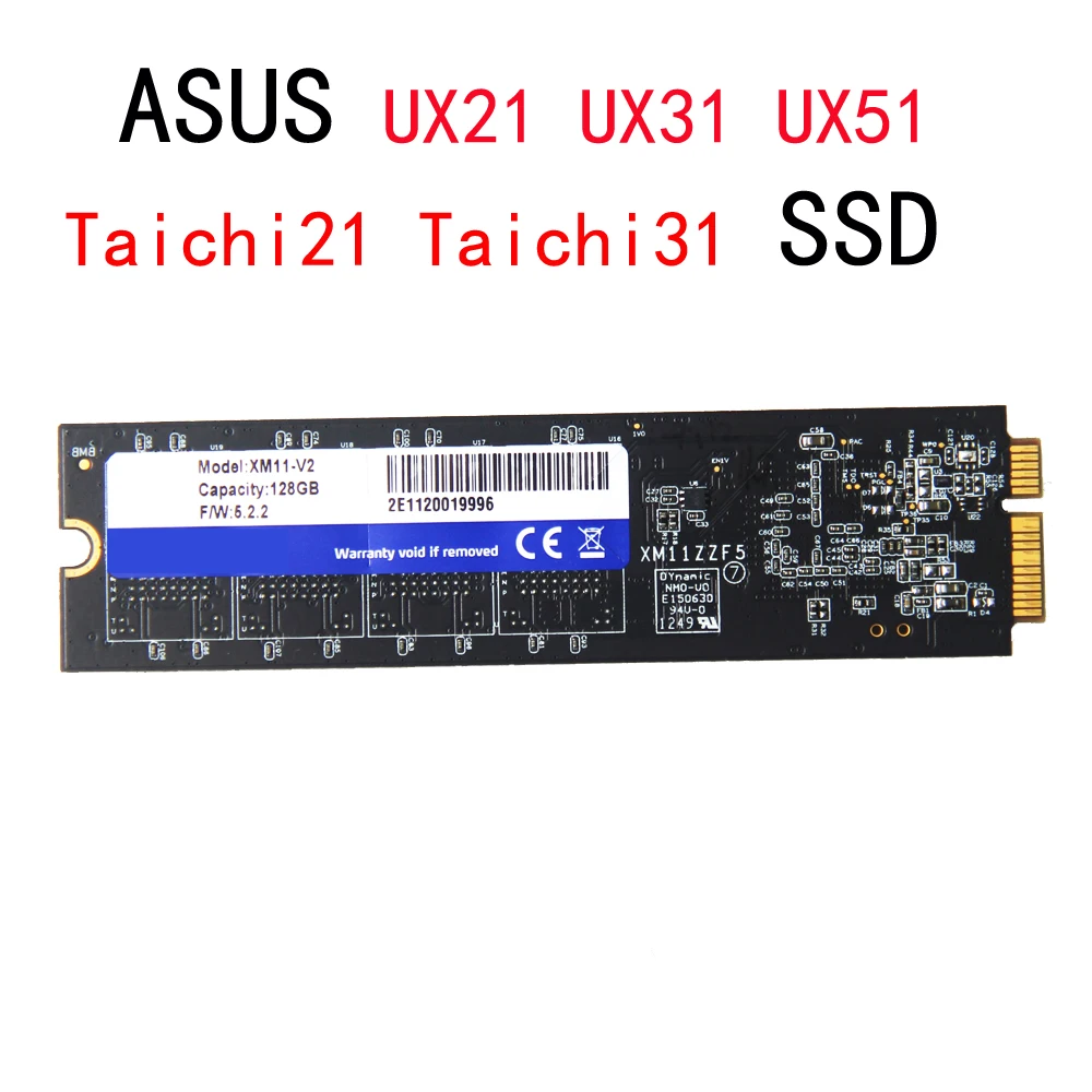 Новый твердотельный накопитель 128 ГБ 256 для ноутбука ASUS тахи21 тайчи 21 31 UX21 UX31 UX51 SSD