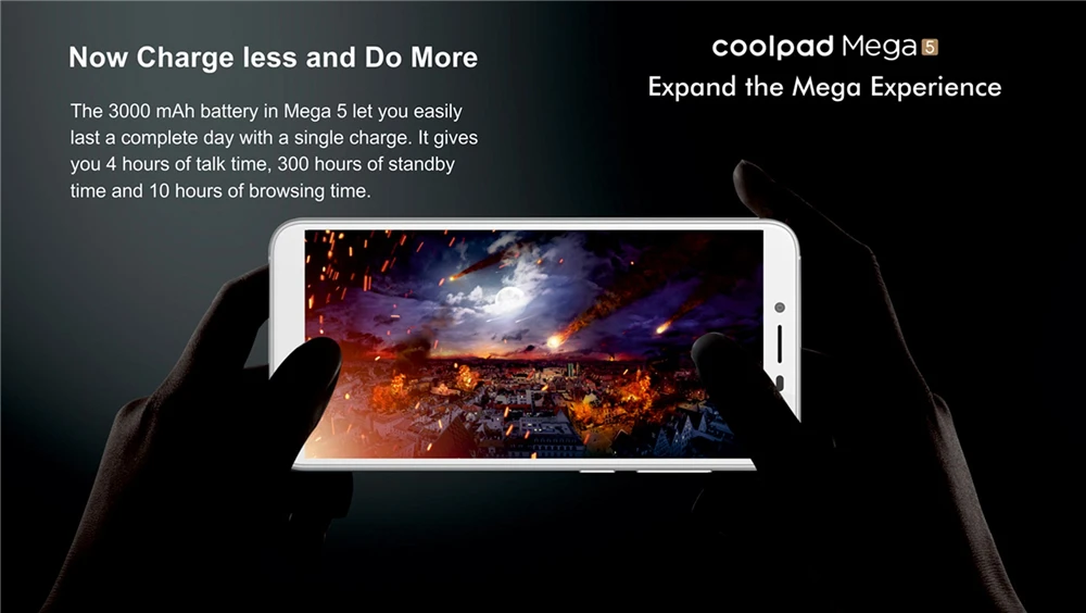 Оригинальный смартфон Coolpad mega 5 MT6739 3 ГБ 32 77 дюйма 18:9 экран Android 8 1 13 МП 3000