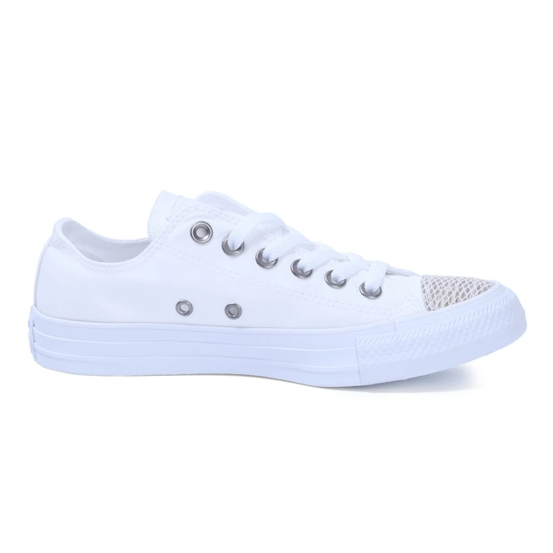 Оригинальный Новинка 2017 Converse Для женщин низкий Топ Обувь для скейтбординга холст