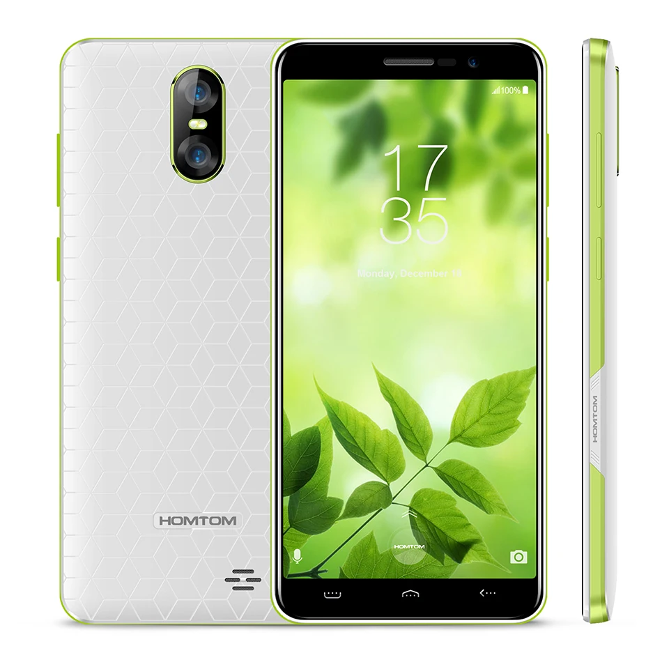 HOMTOM S12 5 0 дюймов 18:9 полный Экран смартфон 2750 мАч 1 Гб + 8 MTK6580 Quad core 8MP двойной камеры