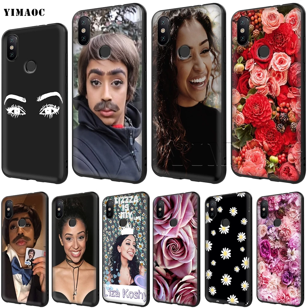 Силиконовый чехол YIMAOC Liza Koshy для Xiaomi Redmi Note 4 4x 4a 5 5a 6 8 Pro Prime Plus | Мобильные телефоны и