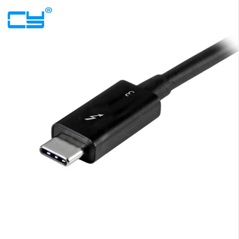 Thunderbolt 3 портами (стандарт 1 USB C мужской 40 Гбит/с кабель для Dell XPS13 50 см|usb 3.1|usb-c 3.1usb-c to