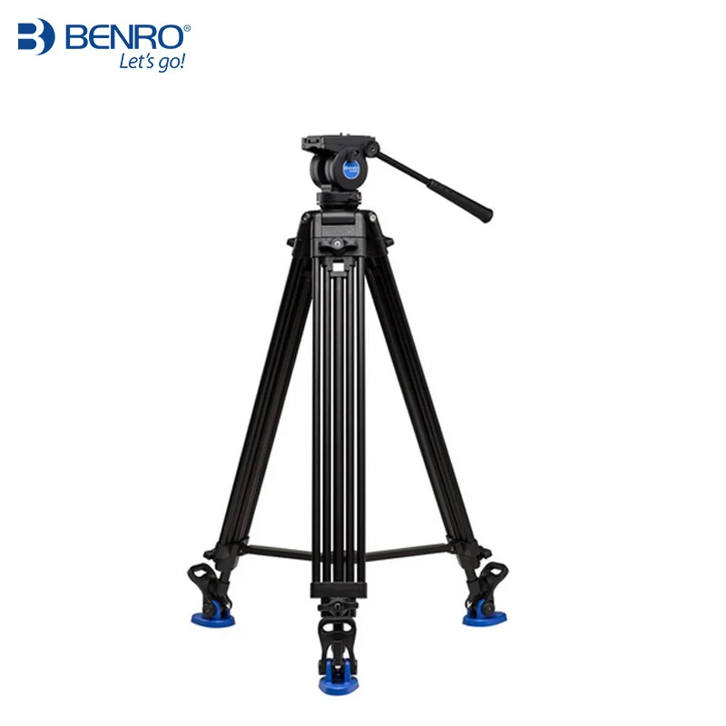 BENRO KH26NL KH-26NL Штатив для видео Профессиональный алюминиевый штатив для видеокамеры гидравлическая головка Максимальная загрузка 5 кг DHL
