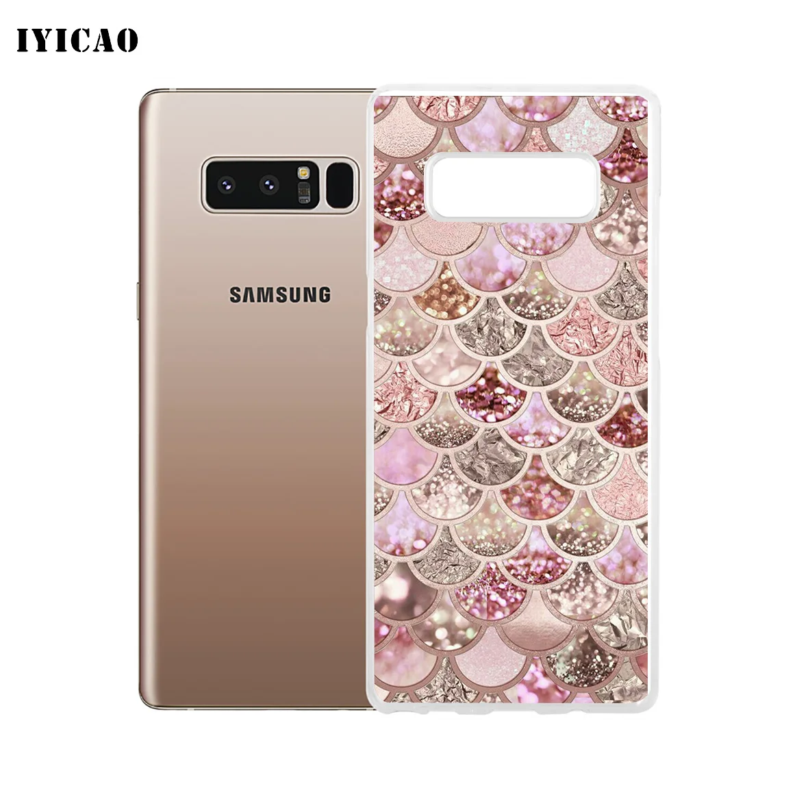 IYICAO Мягкий силиконовый чехол для телефона Samsung A5 A6 Plus A7 A8 A9 J3 J5 J7 Note 8 9