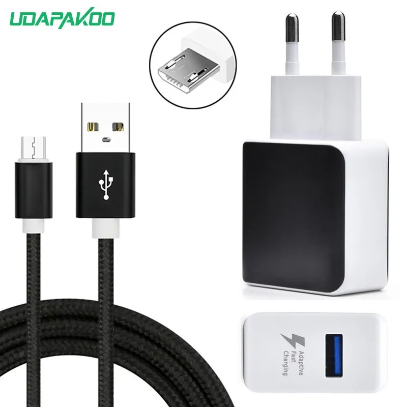 Dual USB Зарядное устройство Plug Путешествия стены адаптер micro для Xiaomi Redmi Note 3 4 4X5 pro