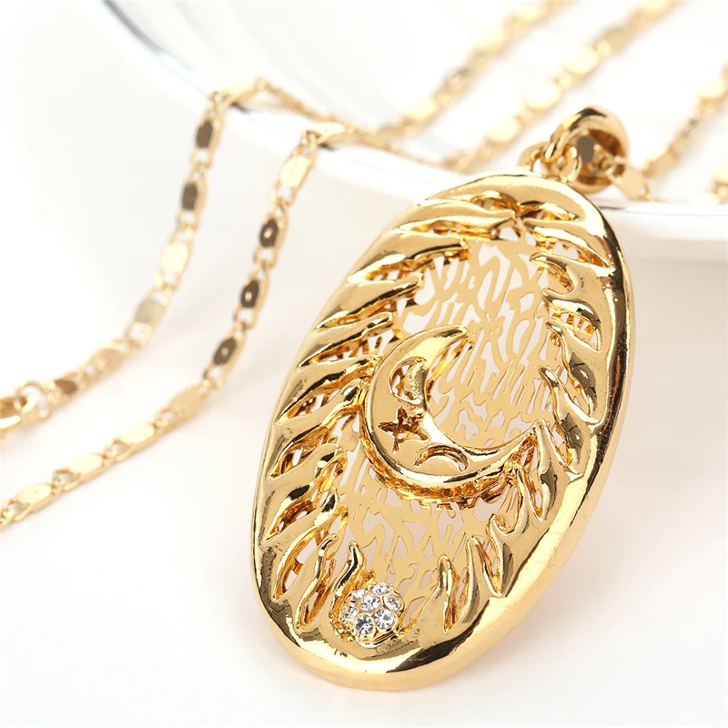 OUMEILY Neckalce арабские мусульманские украшения оптовая продажа трендовые Золотые