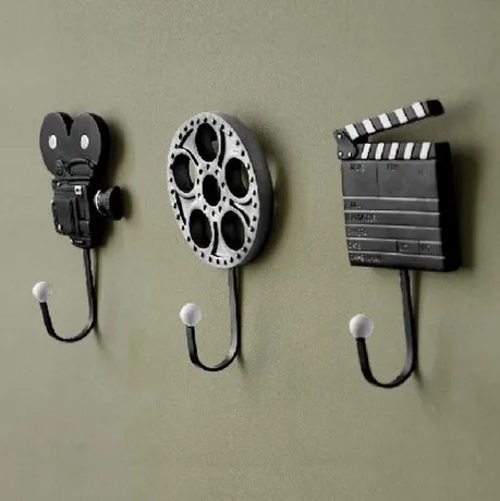 Смоляное пленочное оборудование модельное пальто крючок 3 шт./компл. ретро