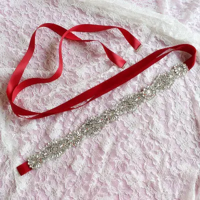 Doragrace новый модный Кристальный свадебный пояс жемчужный со стразами вечерние