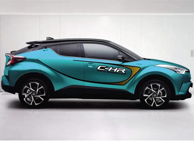TAIYAO автомобильный Стайлинг спортивный автомобиль стикер для TOYOTA C-HR автомобильные аксессуары и наклейки авто стикер