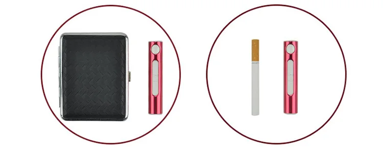 Новинка USB-зажигалки мини беспламенная электронная сигаретная зажигалка с