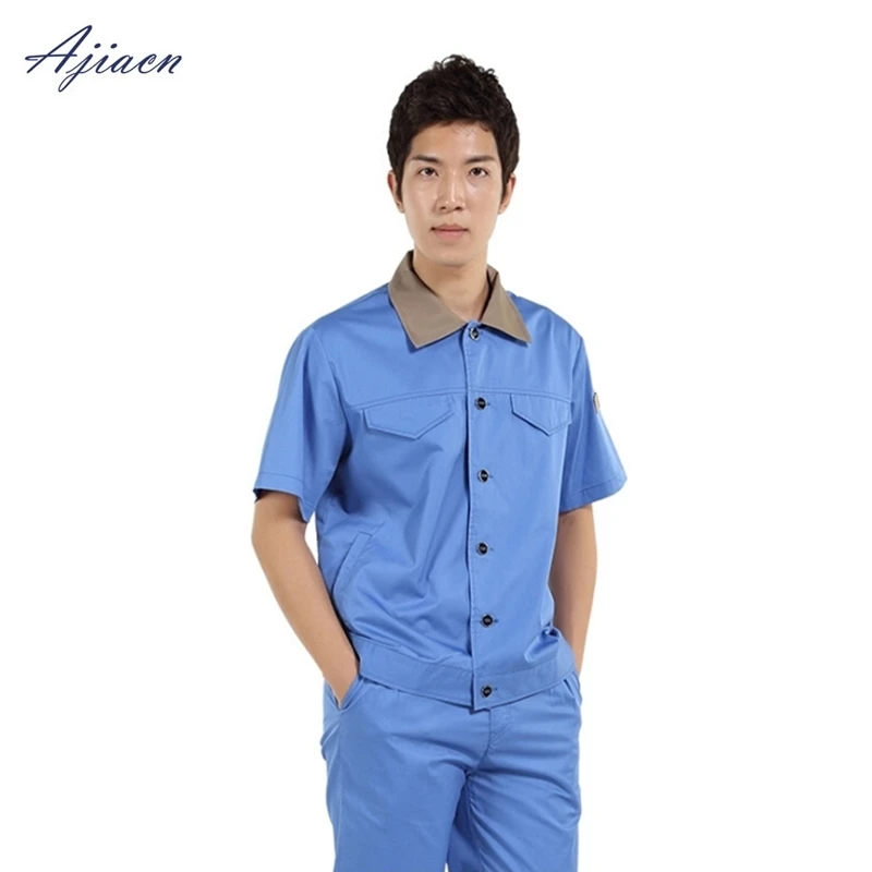 

Electromagnetic radiation protection short sleeve clothing, signal base station in summer electromagnetic shielding work clothes