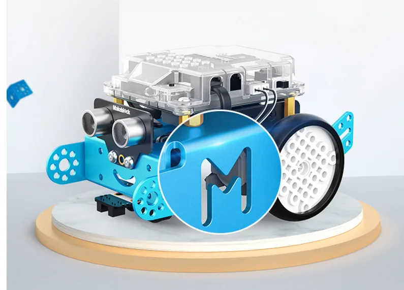 Программируемый Интеллектуальный Обучающий робот автомобиль DIY mBot совместимый с