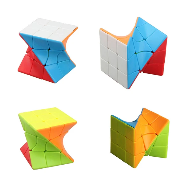 Забавная игрушка Fangge 3x3 Torsion волшебный куб колофул головоломка для