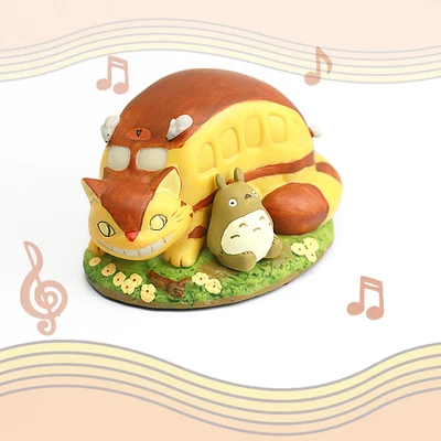 Музыкальная шкатулка Hayao miyazaki ghibli My neighter totoro cat bus|box blush|box bucklebus lcd |