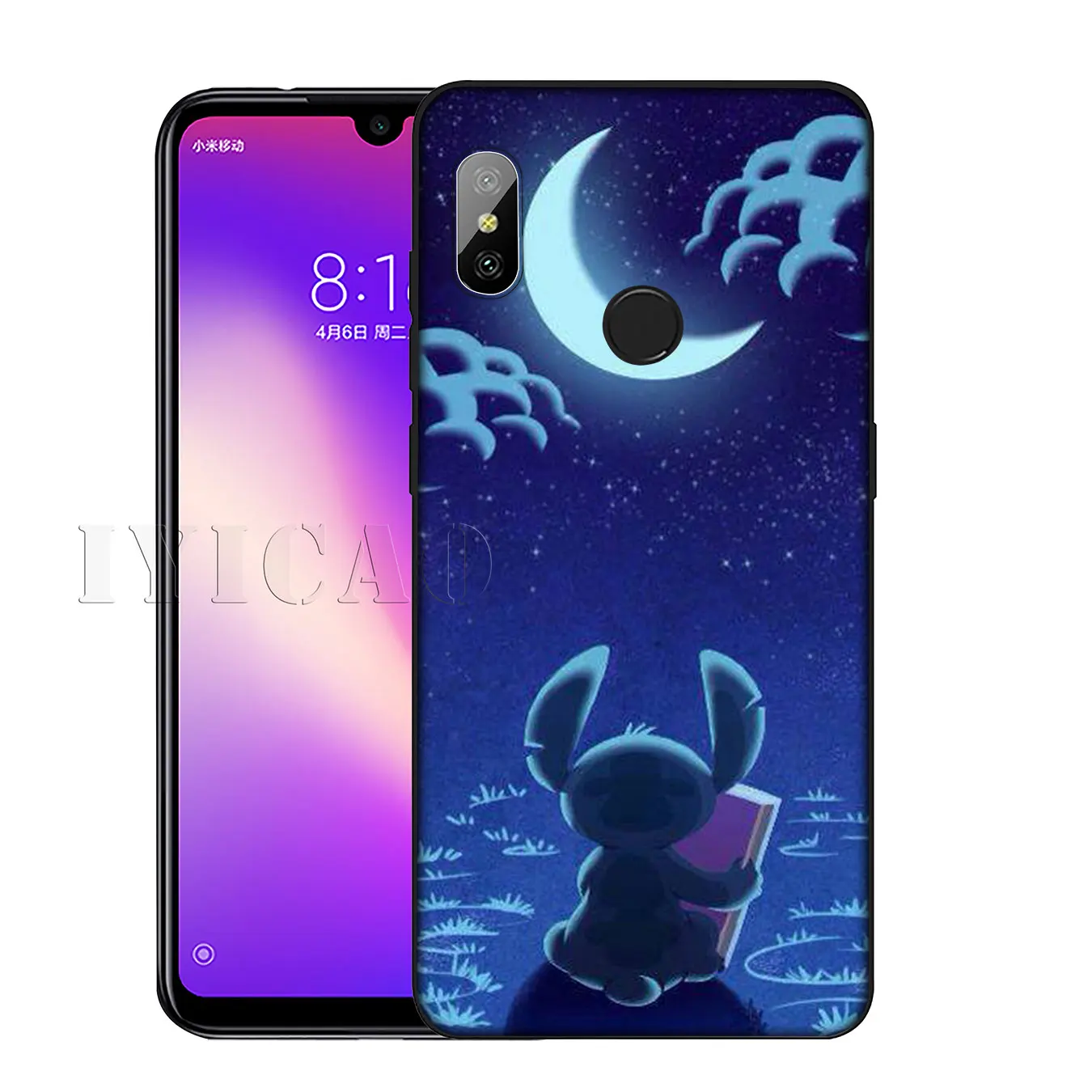 IYICAO Мягкий силиконовый чехол для телефона с рисунком Лило Стич Xiaomi Redmi K20 8A 7A 6A 5A S2