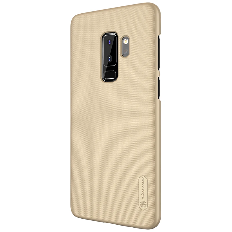 Чехол Nillkin для samsung Galaxy s9 plus матовый защитный чехол для samsung Galaxy s9 plus с подарком - Цвет: Gold