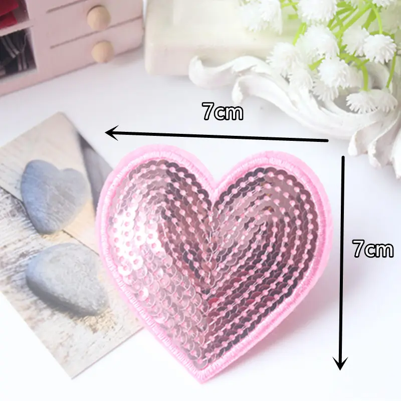 6 шт. патчи в форме сердца с изображением вишни стрекозы павлина|peacock patches|patch ironiron