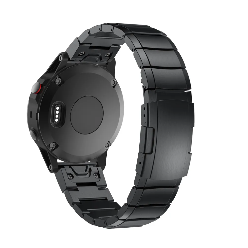 Высокое качество, 22 мм, ремешок для часов Quick Fit для Garmin Fenix 6, ремешок из нержавеющей стали, умный браслет на запястье для Garmin Fenix 5, ремешок для часов