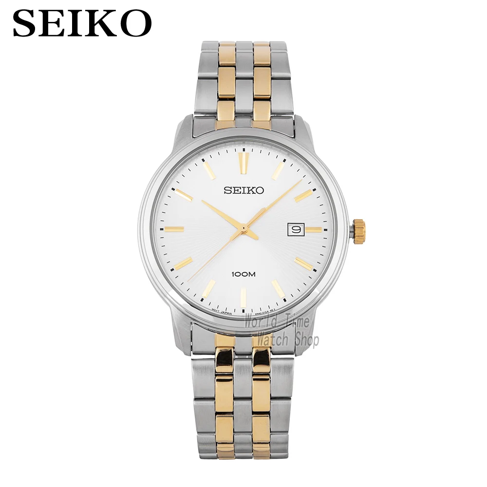 SUR263P1-A Seiko часы мужские Топ люксовый бренд водонепроницаемые спортивные наручные часы для мужчин Дата кварцевые часы мужские часы Relogio Masculin SUR263 - Цвет: SUR263P1-A
