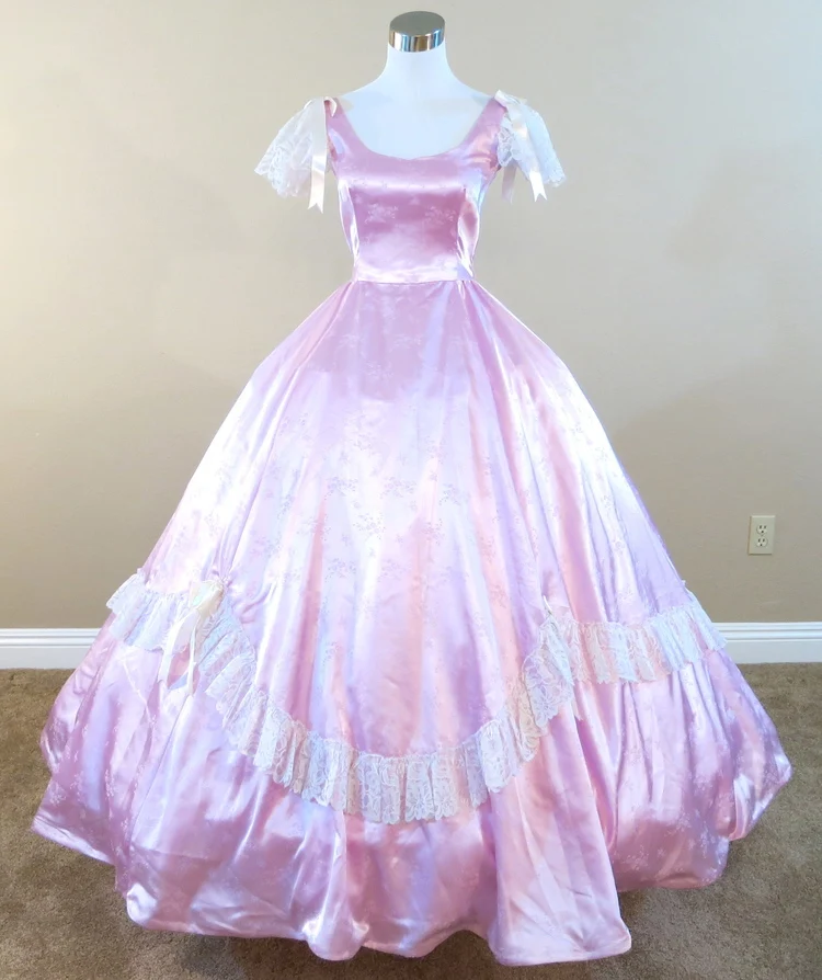 Платье цвета лаванды костюм в стиле Ренессанс платье из сатина|renaissance dress|dress