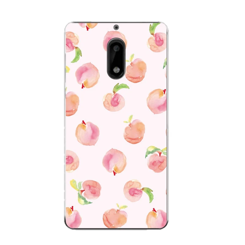 Мягкий прозрачный ТПУ чехол Lotus для Nokia3 5 6 8 N540 N640 N535 N830 кролик персик силиконовый