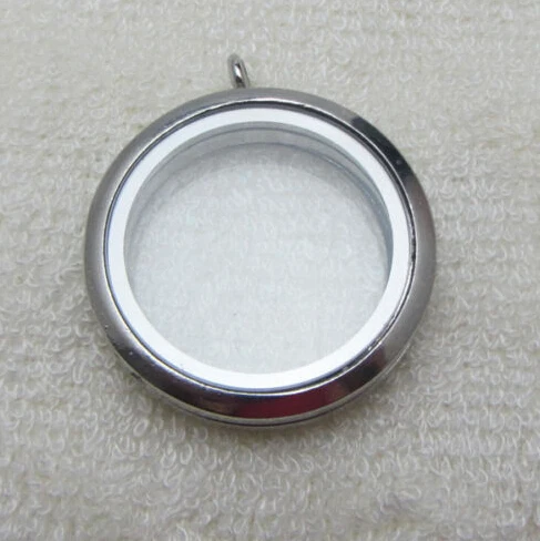 Модные ювелирные изделия 5 шт живая память плавающая Серебряное Стекло Круглый