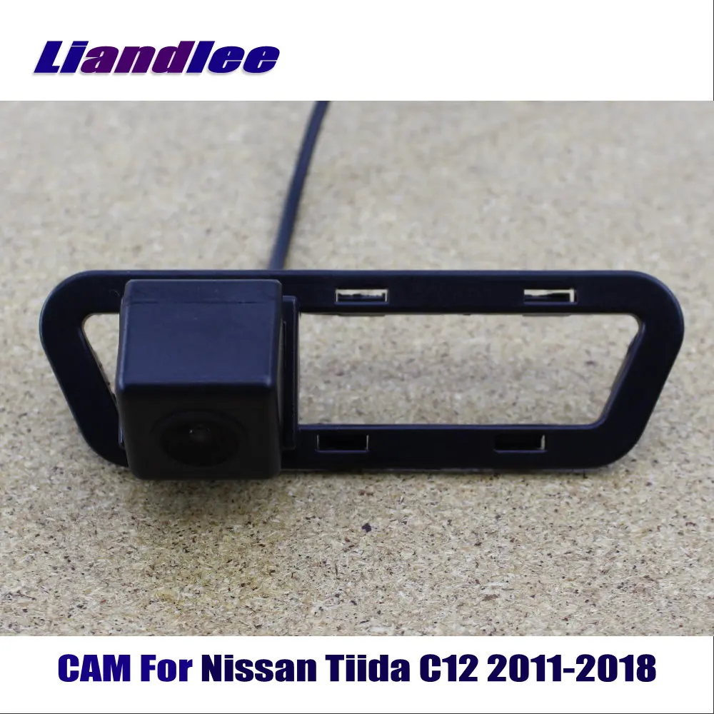 

Liandlee Автомобильная камера заднего вида для Nissan Tiida / Pulsar C12 2011-2018 резервная парковочная камера HD CCD ночное видение