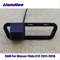 liandlee car reverse rearview camera for nissan tiida pulsar c12 2011 2018 backup parking cam hd ccd night vision