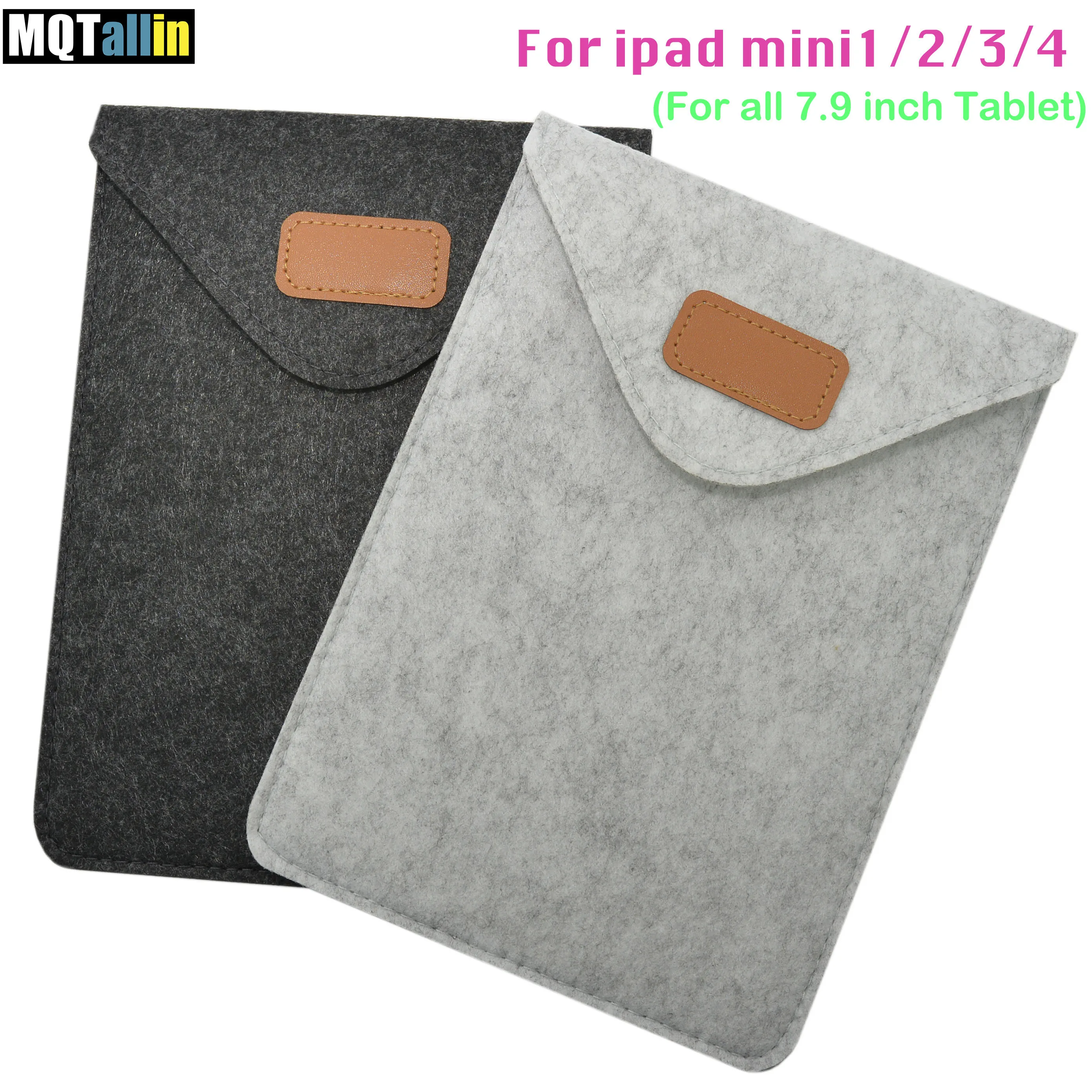 Лидер продаж! Фетровый чехол 7 9 дюйма для iPad mini 1 2 3 4 планшета сумка ПК ipad 2/3/4