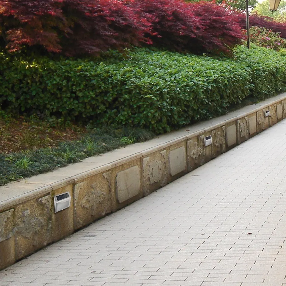 Садовое освещение на солнечной энергии LED Водонепроницаемая наружная настенная