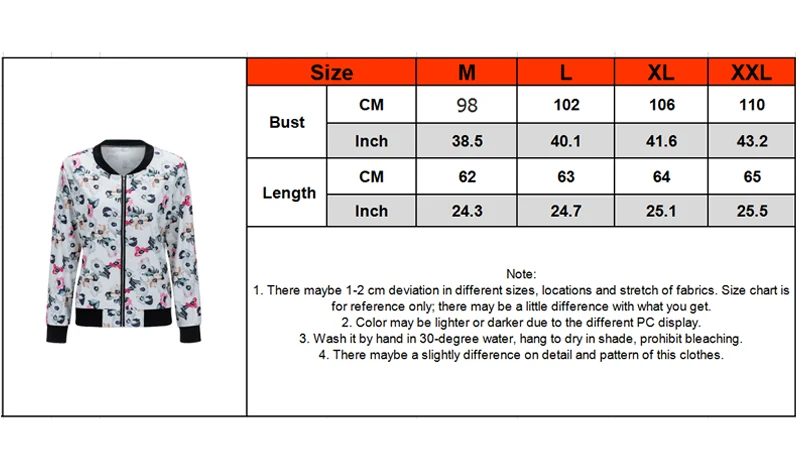 Bomber Jacket Women Winter 2017 Autumn Floral Print Cardigan Vintage Baseball Casual Long Sleeve Zipper Down Coat | Женская одежда