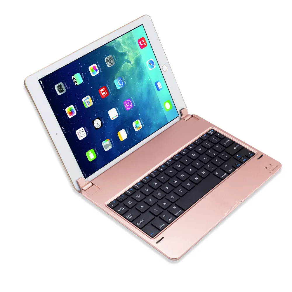 Тонкий чехол для Apple iPad 9 7 2018/2017/Air/Air2/Pro русская/Иврит/испанская Беспроводная