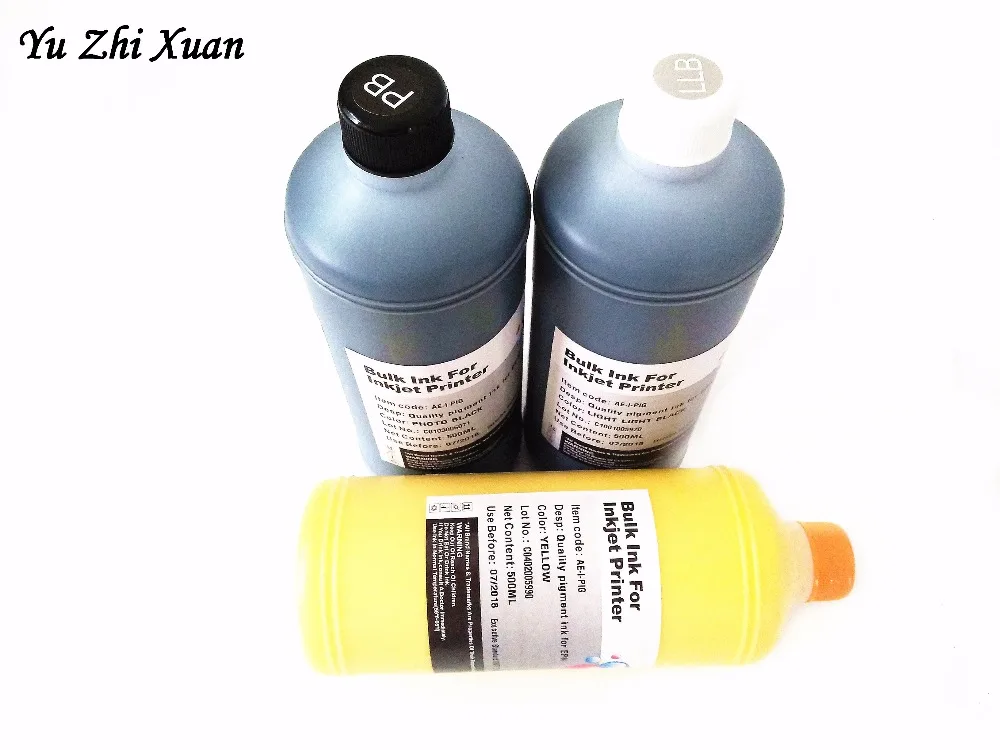 500 мл пигментные чернила для Epson 3000 B300 B500 B308 B318 B508 B310 B510 B518 S30680 S50680 S70680 T3000 T5000 T7000 |