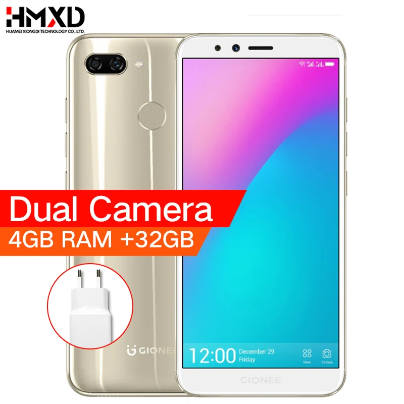 Глобальная версия GIONEE S11 lite 4 ГБ ОЗУ 32 Гб 64 ПЗУ 5 7 дюйма 1080P 3030 мАч Восьмиядерный