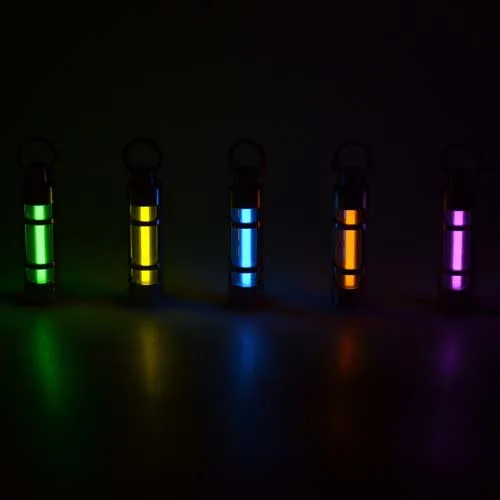 Автоматисветильник свет титановый триций брелок флуоресцентный сплав неоновая