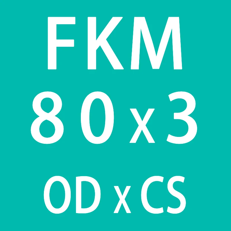 Фторкаучуковое кольцо зеленое FKM уплотнительное кольцо уплотнение OD66/68/70/71/72/73/75/76/78/80*3 мм Толщина резиновое уплотнение масляного кольца прокладки, шайбы - Цвет: OD80mm