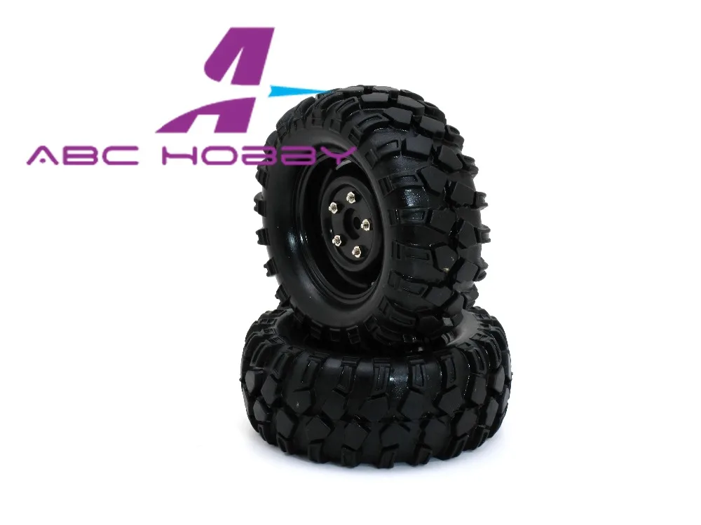 Комплект гусеничных шин и колес 90 мм 1 9 4 шт. 1/10 RC rock для осевого D90 SCX10 CC01 Tamiya D110|tyres