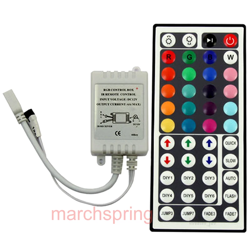 Инфракрасный контроллер с 44 клавишами RGB Светодиодная лента клавиши ИК пульт