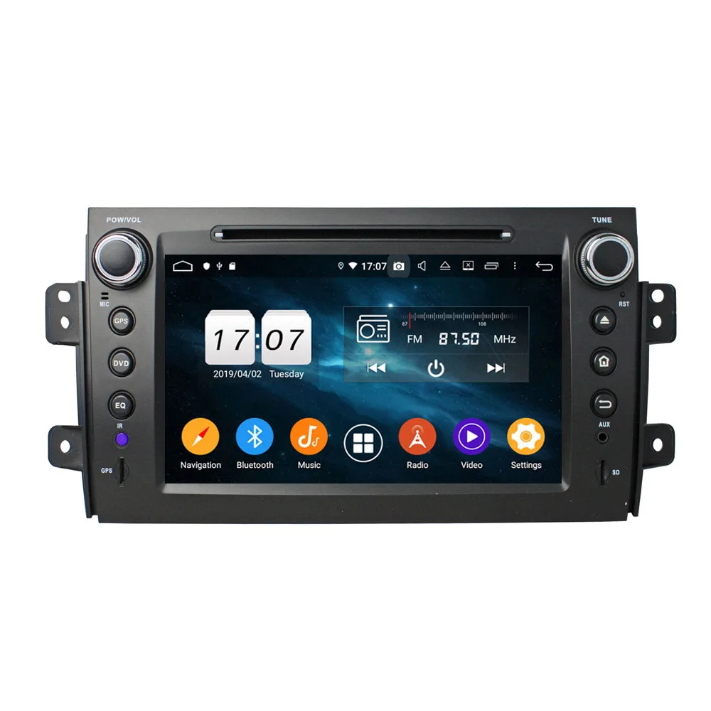Android 9 0 Octa Core Для SUZUKI SX4 2006 2012 PX5 Автомобильная dvd навигационная система