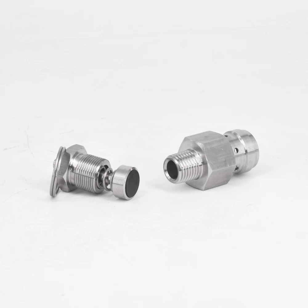 0 1/0 2/0 3 МПа 1/4 "NPT SUS304 санитарный регулируемый клапан безопасности для сброса