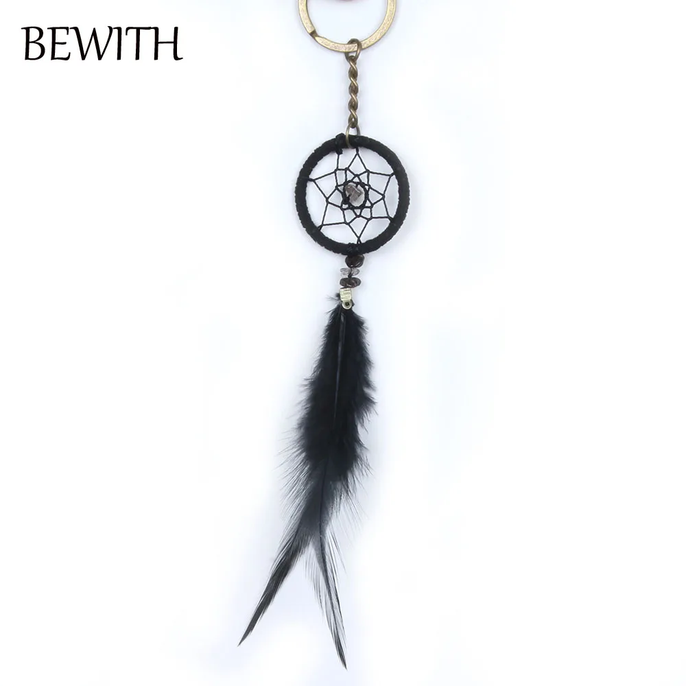 Винтажный мини черный кулон индийский Ловец снов ручной работы орнамент Dreamcatchers