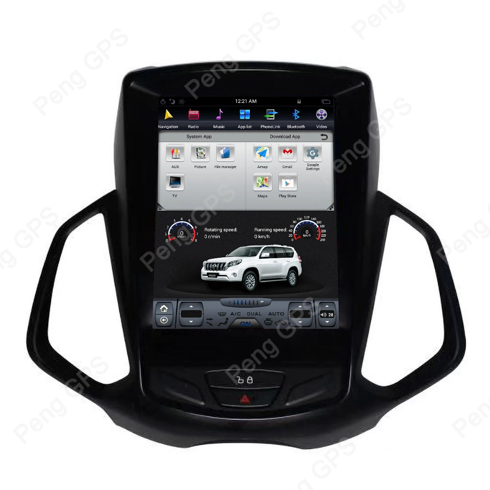 Автомобильный DVD-плеер 10 4 &quotIPS-экран Android CD-плеер для FORD EcoSport 2013 + GPS навигация 1024X600