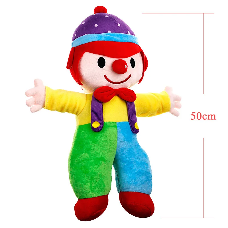 50 см цирковые куклы клоун Мягкие плюшевые игрушки Раннее Образование игрушка для