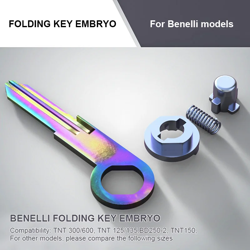 For Benelli embryo Seineca CNC алюминиевый чехол для ключей от мотоцикла скутер ключ крышка для Бенелли Yamaha(содержит ключ эмбрион Варианты покупки - Цвет: For Benelli embryo