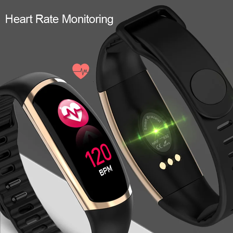 Смарт-браслет R16 Android IOS пульсометр монитор сна кровяное давление фитнес-трекер