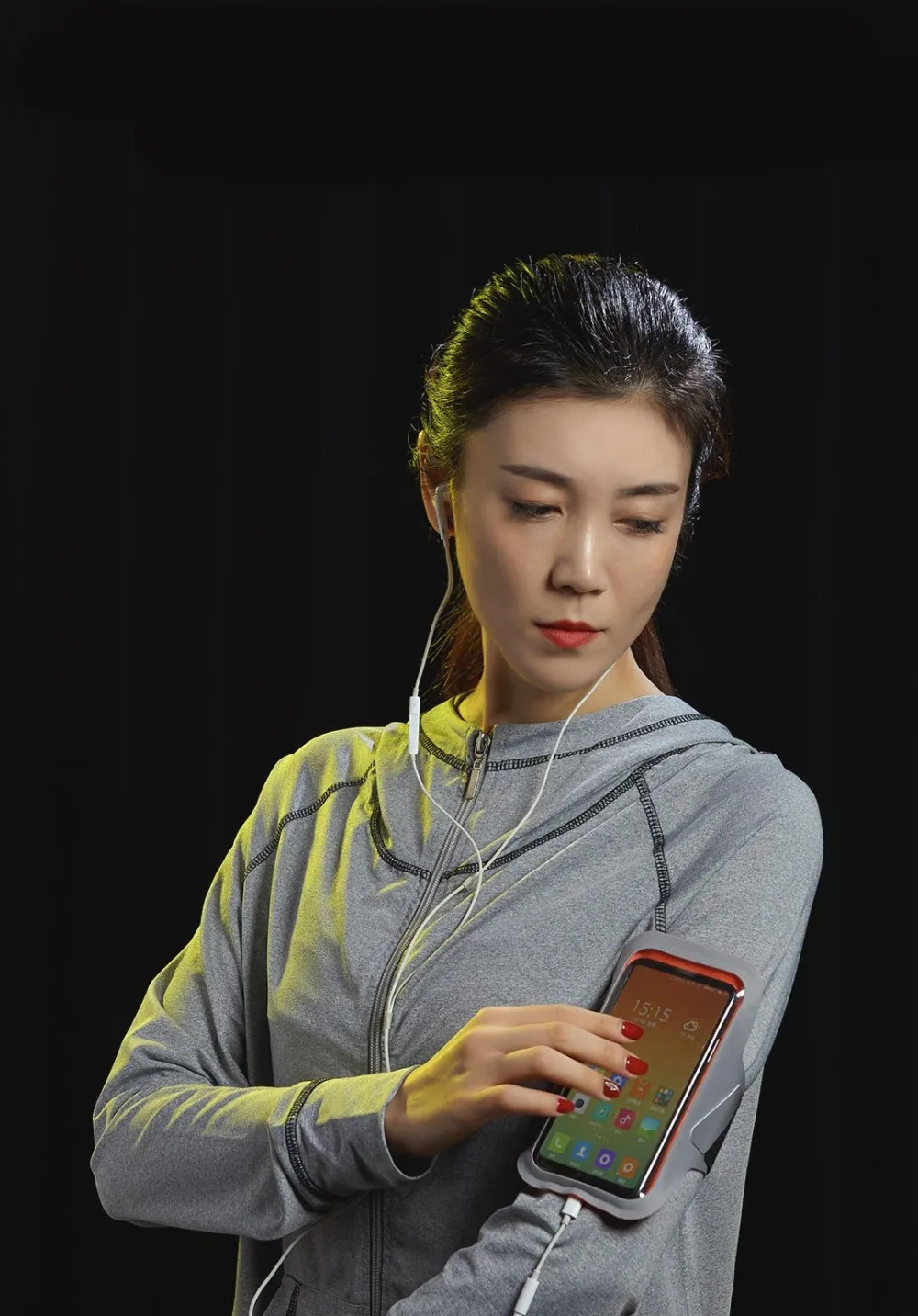 Xiaomi GuildFord спортивный нарукавный Чехол сенсорный экран водонепроницаемый чехол для телефона для бега спортивный пояс сумка для мобильного телефона