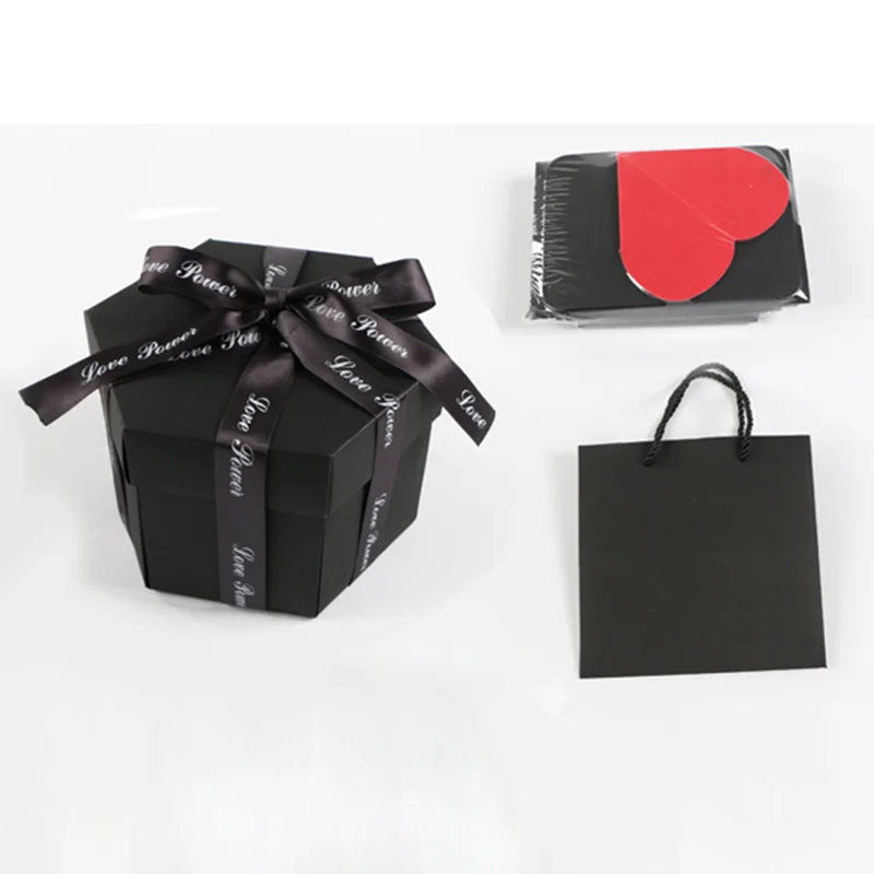 Свадьба День святого Валентина Сделай Сам сюрприз любовь взрыв коробка подарок
