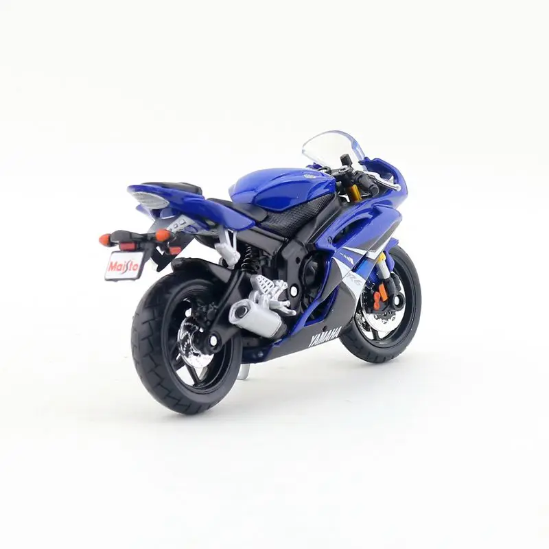 Maisto/Масштаб 1:18/литая модель мотоцикла Игрушка/2008 YAMAHA YZF-R6 супер синяя модель/нежный подарок или игрушка/воротник/для детей