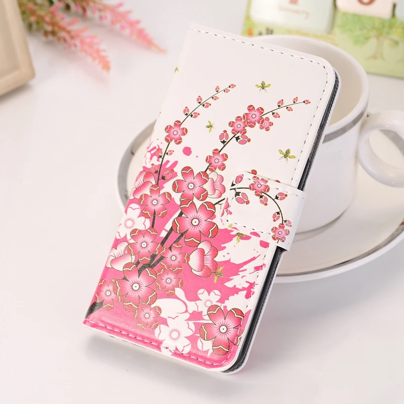 peach flower Кожаный чехол-книжка с отделениями для карт чехол КРЫШКА ДЛЯ sony Xperia X XA XP Z Z1 Z2 Z3 Z4 Z5 компактный Премиальный M2 M4 M5 Aqua T2 T3 E3 E4 C4 C5 C6 Ультра - Цвет: peach flower