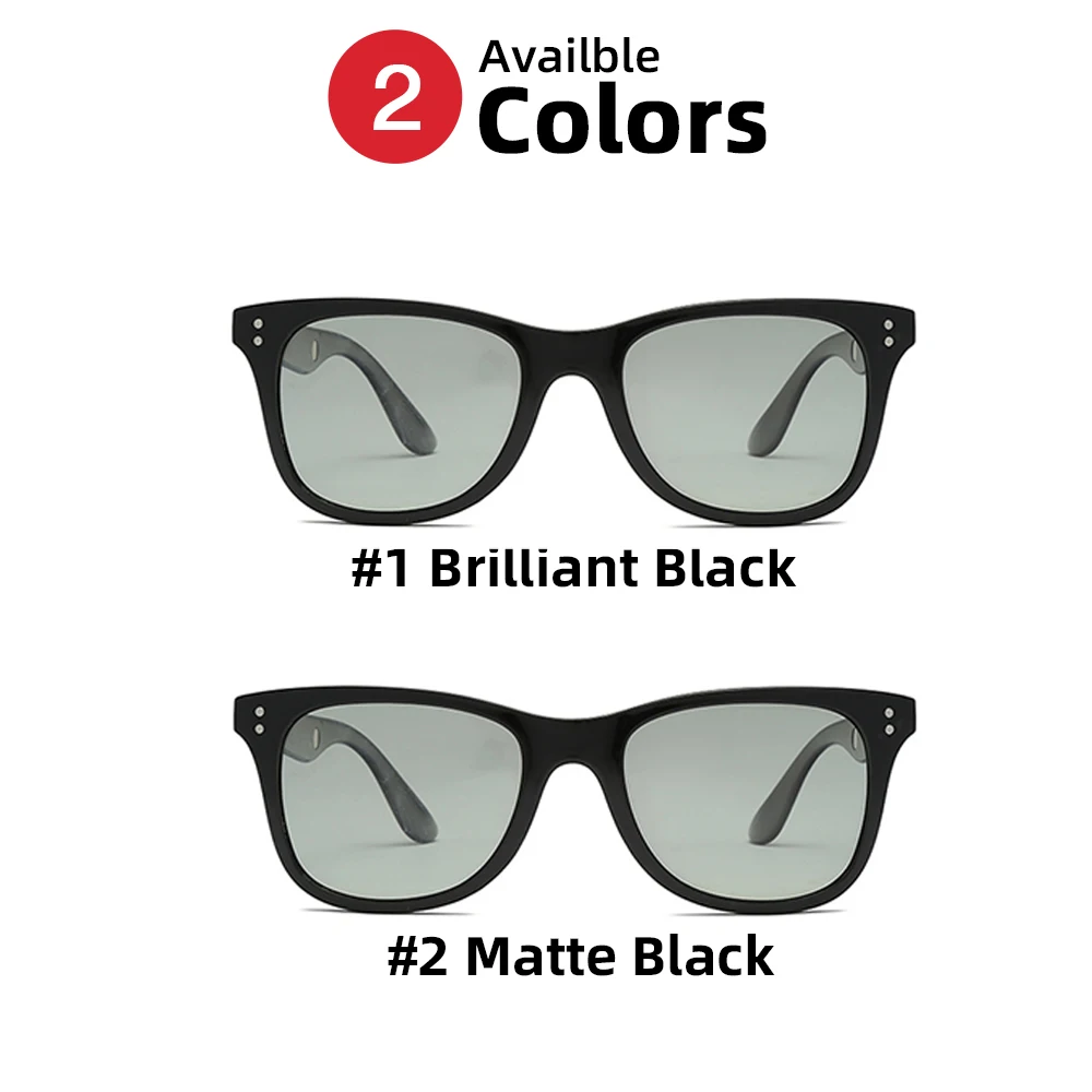 Солнцезащитные очки VIVIBEE мужские/женские классические квадратные фотохромные